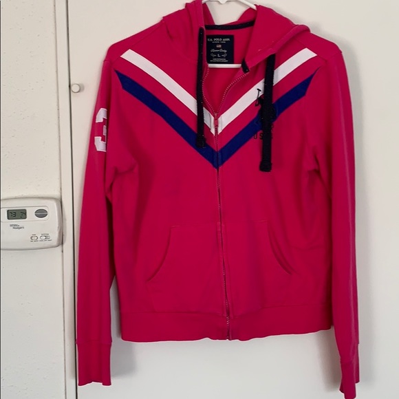 U.S Polo Pink Jacket - Picture 1 of 4